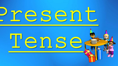 Present Tense Regular Verbs
