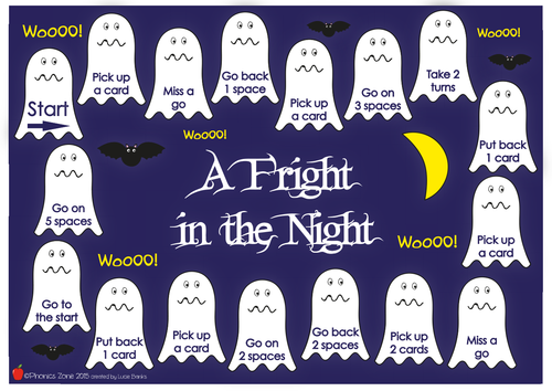 igh Phonics Game 'A Fright in the Night'