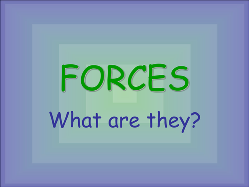 FORCES powerpoint