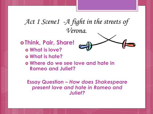 Conflict in Romeo and Juliet