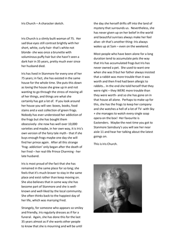 Creating a beautiful and realistic character sketch