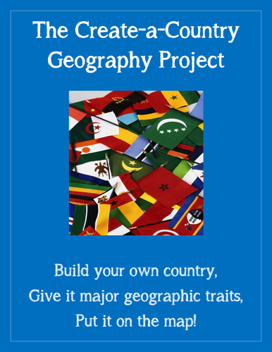 Create-a-Country Geography Skills Project - SCALABLE 