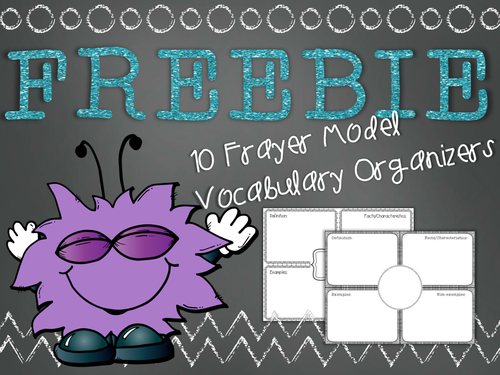 Frayer Model Template For Free And Printable