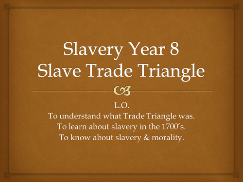 Slavery Year 8