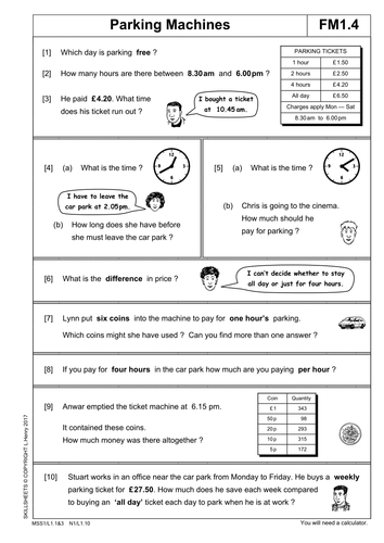 Functional Maths Level 1 Part 2