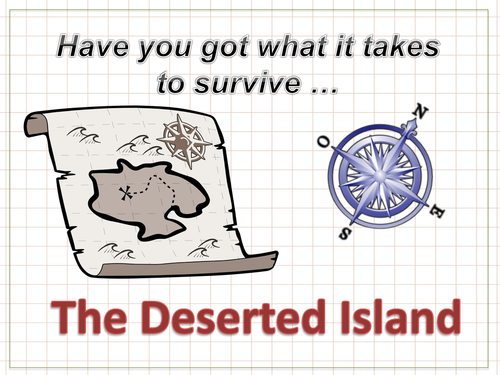 The deserted Island - verbal reasoning 