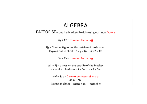 Maths GCSE  Foundation revision flash cards