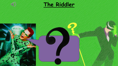 Riddler Riddles