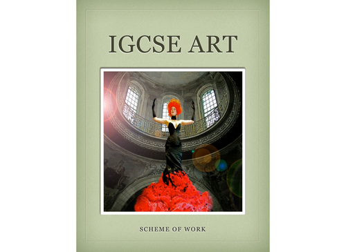 IGCSE Art and Design scheme of work
