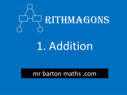Arithmagon 1 - Addition