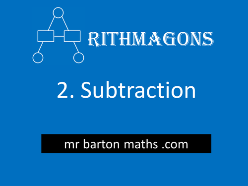 Arithmagon 2 - Subtraction