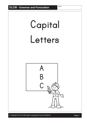 When to use capital letters (21 pages)