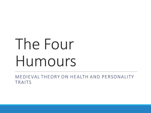 The Four Humours 