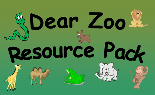 dear zoo resource pack teaching resources