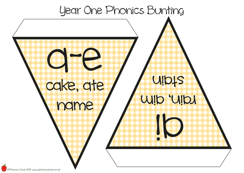 Patterned Phonics Bunting Yr1 & 2