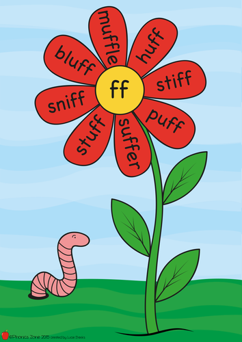 Year One Phonic Flowers Posters