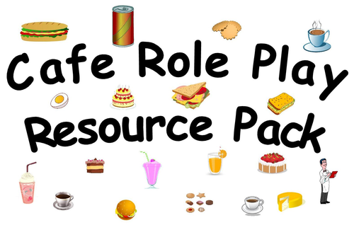 Cafe Role Play Resource Pack
