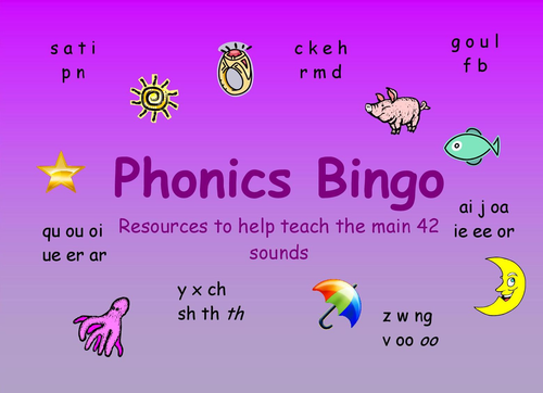 Phonics Bingo