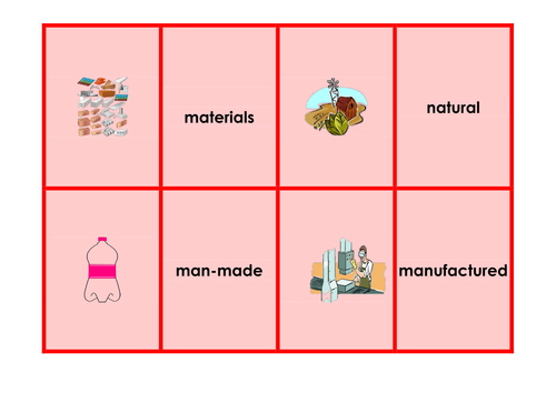 Grouping Materials - Science keyword activities, resources and displays