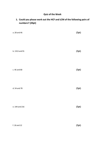 ks3 maths worksheets teaching resources