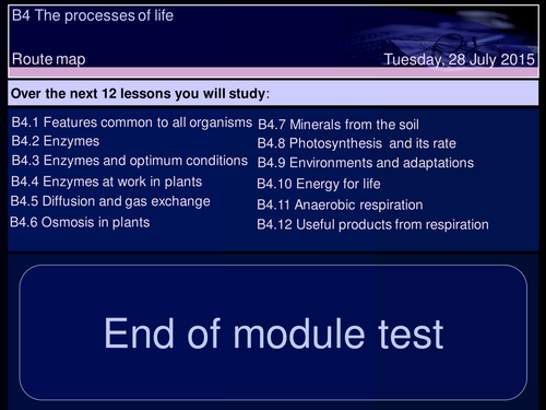 OCR ADDITIONAL BIOLOGY B4 B5 B6