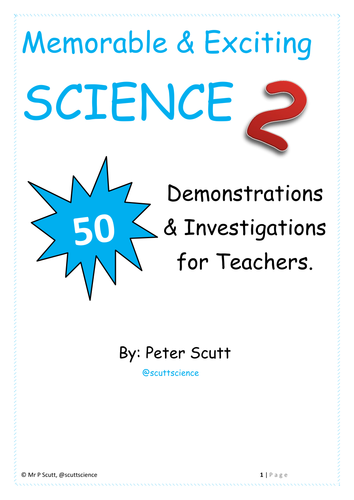 Book 2 - 50 Engaging and Memorable Demonstrations and Practicals