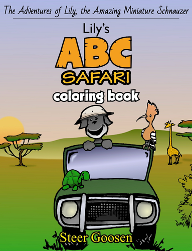 Lily's ABC Safari Coloring Book