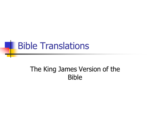 Bible Translation