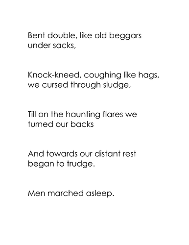 Dulce Et Decorum Est