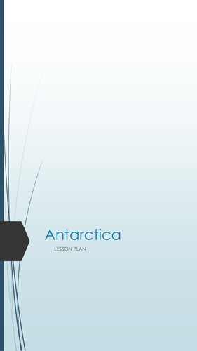 Antarctica Lesson Plan