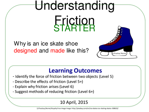 Grade 6-12: Understanding Friction (Forces & Motion 7.3)