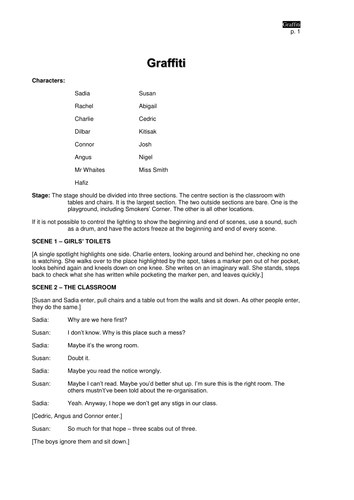 Graffiti -- The Play