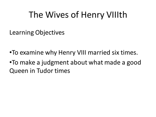 Henry VIII wives