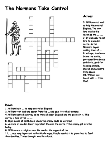 The Norman Conquest Crossword