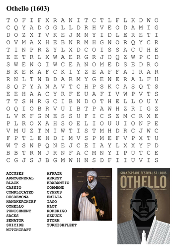 Othello Word Search