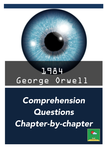 1984 George Orwell Comprehension Questions More Teaching Resources