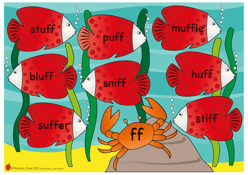 Year One Fishy Phonics Posters