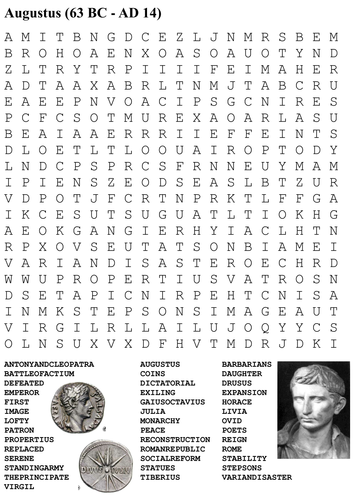 Augustus Word Search