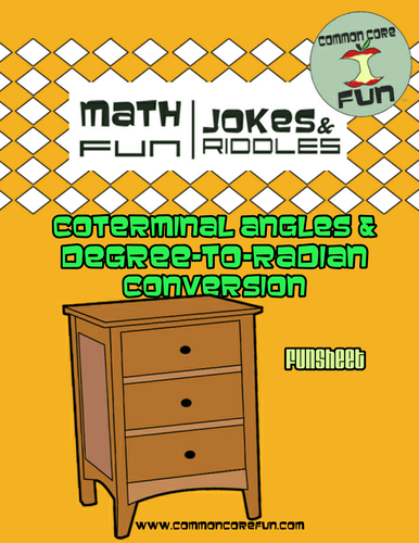 Coterminal Angles and Degrees to Radians