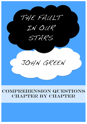 The Fault In Our Stars ~ Chapter-by-chapter Comprehension Questions + Answer Key