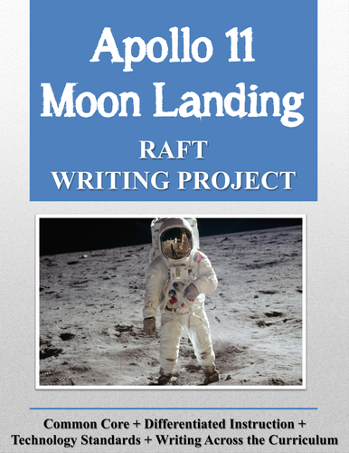 Apollo 11 Moon Landing Writing Project + Rubric