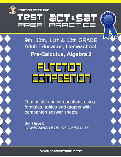 Function Composition SAT ACT Prep