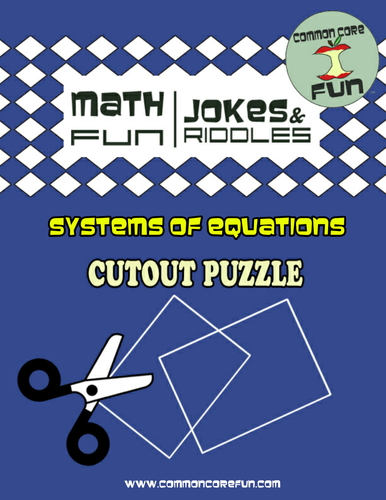 Systems of Equations - Cutout Puzzle