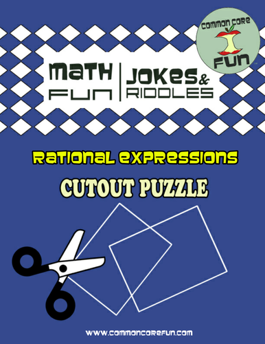Rational Expressions Cutout Puzzle