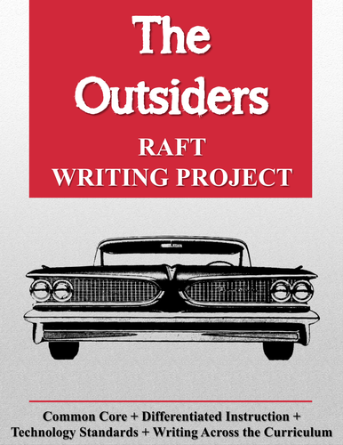 The Outsiders RAFT Writing Project + Rubric 