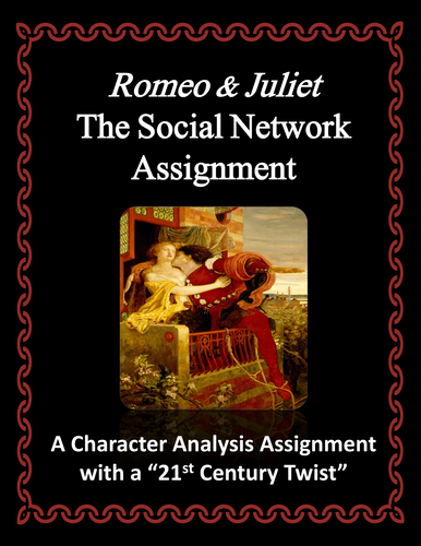 romeo and juliet character assignment