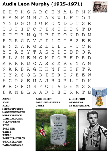 The USA and World War Two Word Search Pack