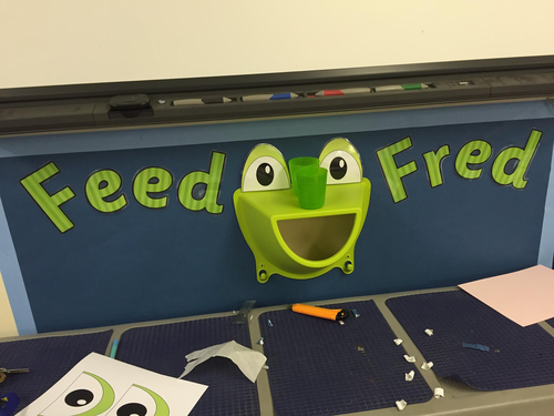 3D Frog Display Eyes (e.g. Fred Frog, Read Write Inc.) 
