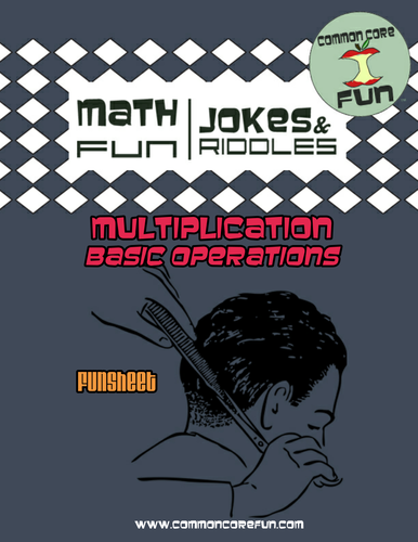 Basic Multiplication Joke Worksheet