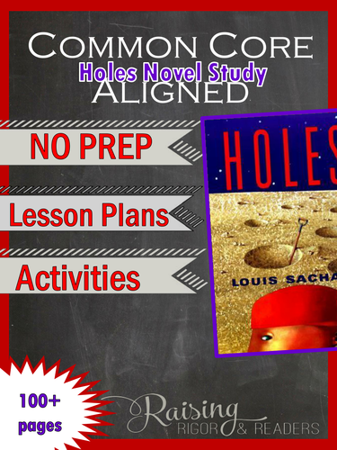 Holes Novel Study 